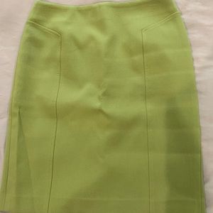 Green skirt